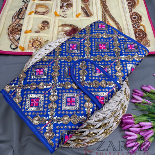 Bharatanatyam Dance Jewellery Bag / Organiser Foldable