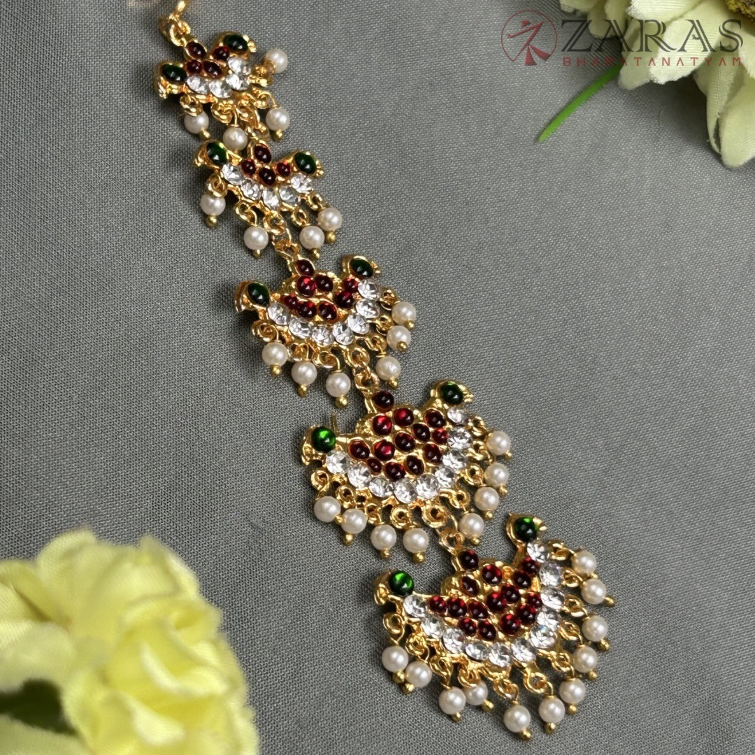 Bharatanatyam Dance Jewellery - Step Netti Chutti RG Kemp CS image 1