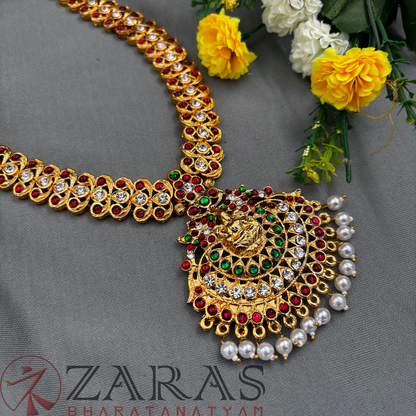Bharatanatyam Dance Jewellery - Haaram Mee Design RG Kemp CS image 0
