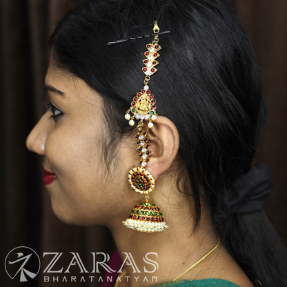 Bharatanatyam Dance Jewellery - Lakshmi & V RG Kemp CS Maatal image 1