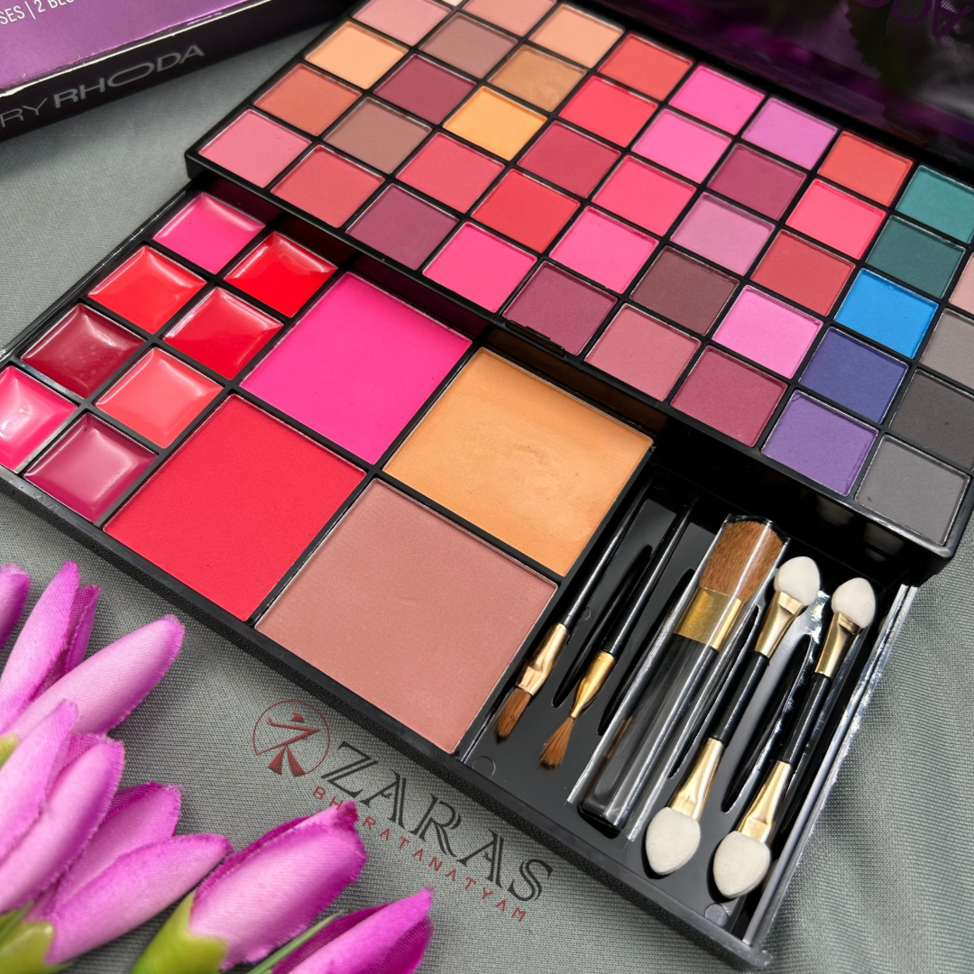Bharatanatyam Dance Makeup Products - Makeup Kit Palette (Hilary Rhoda) image 1