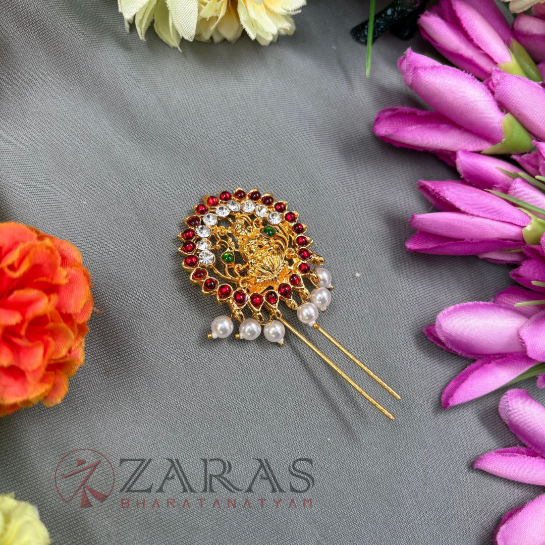 Bharatanatyam Dance Jewellery - Lakshmi Head Arch RG Kemp image 1