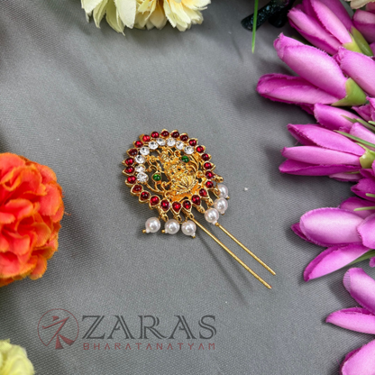 Bharatanatyam Dance Jewellery - Lakshmi Head Arch RG Kemp image 1