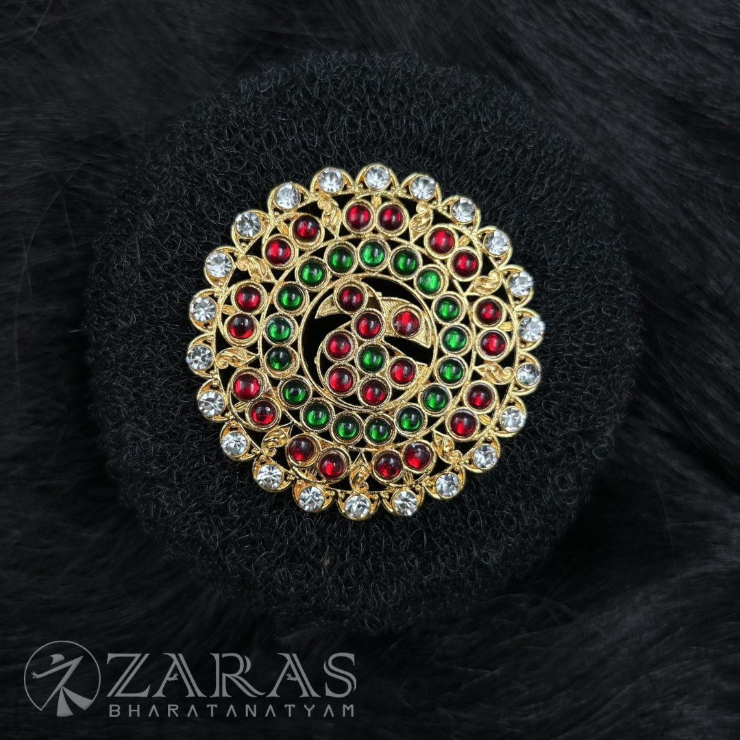 Bharatanatyam Dance Jewellery - Rakodi Peacock RG Kemp image 0