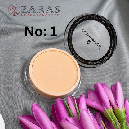 Bharatanatyam Dance Makeup Products - Perfect Tone Compact Powder (Coloressence)