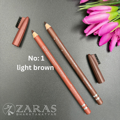 Bharatanatyam Makeup Products - Eyebrow Pencil Brown Shade (Swiss Beauty)