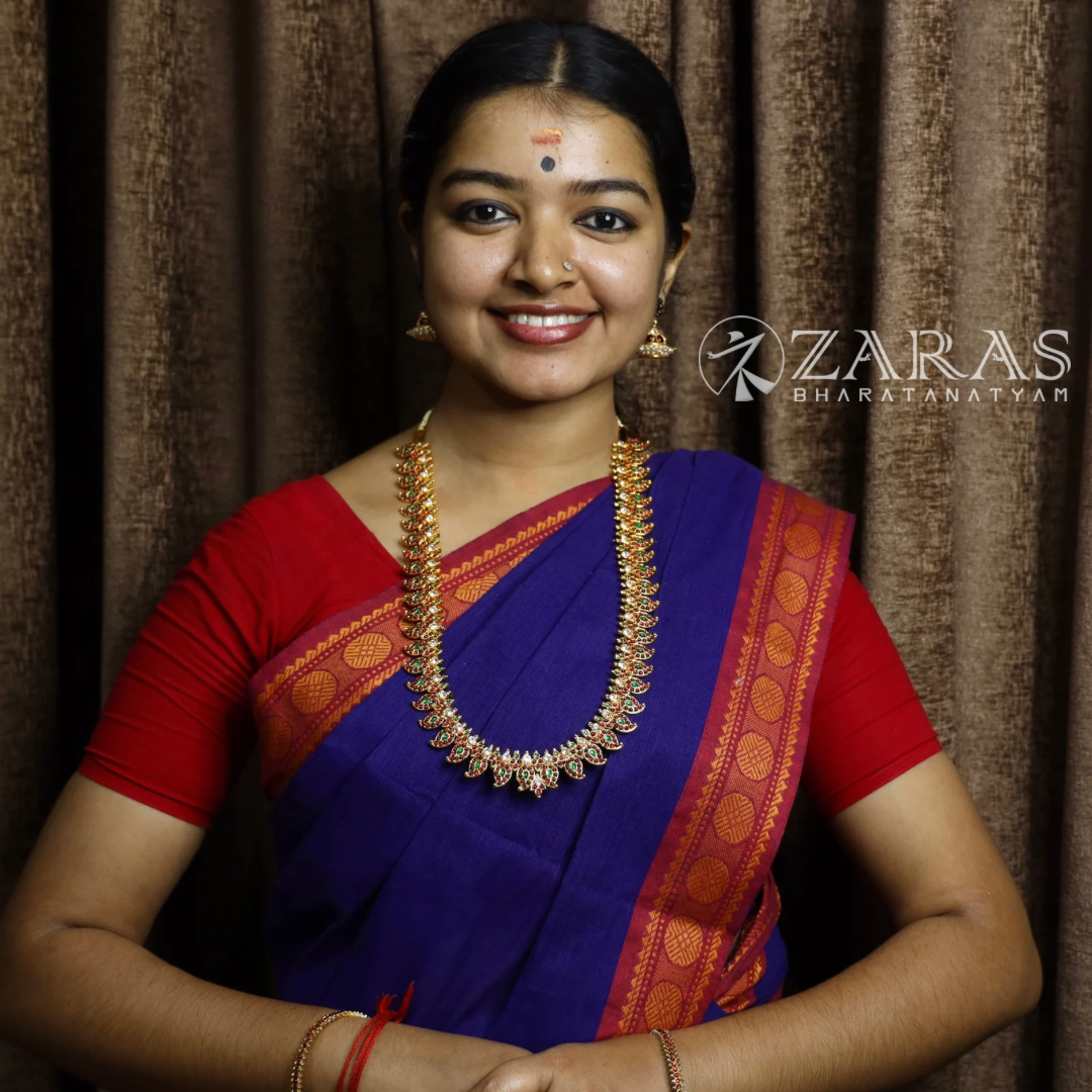 Bharatanatyam Dance Jewellery - Manga RG Kemp CS Haaram / Long Chain image 1