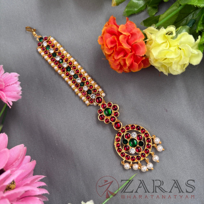 Bharatanatyam Dance Jewellery - Sow RG Kemp Netti Chutti image 0