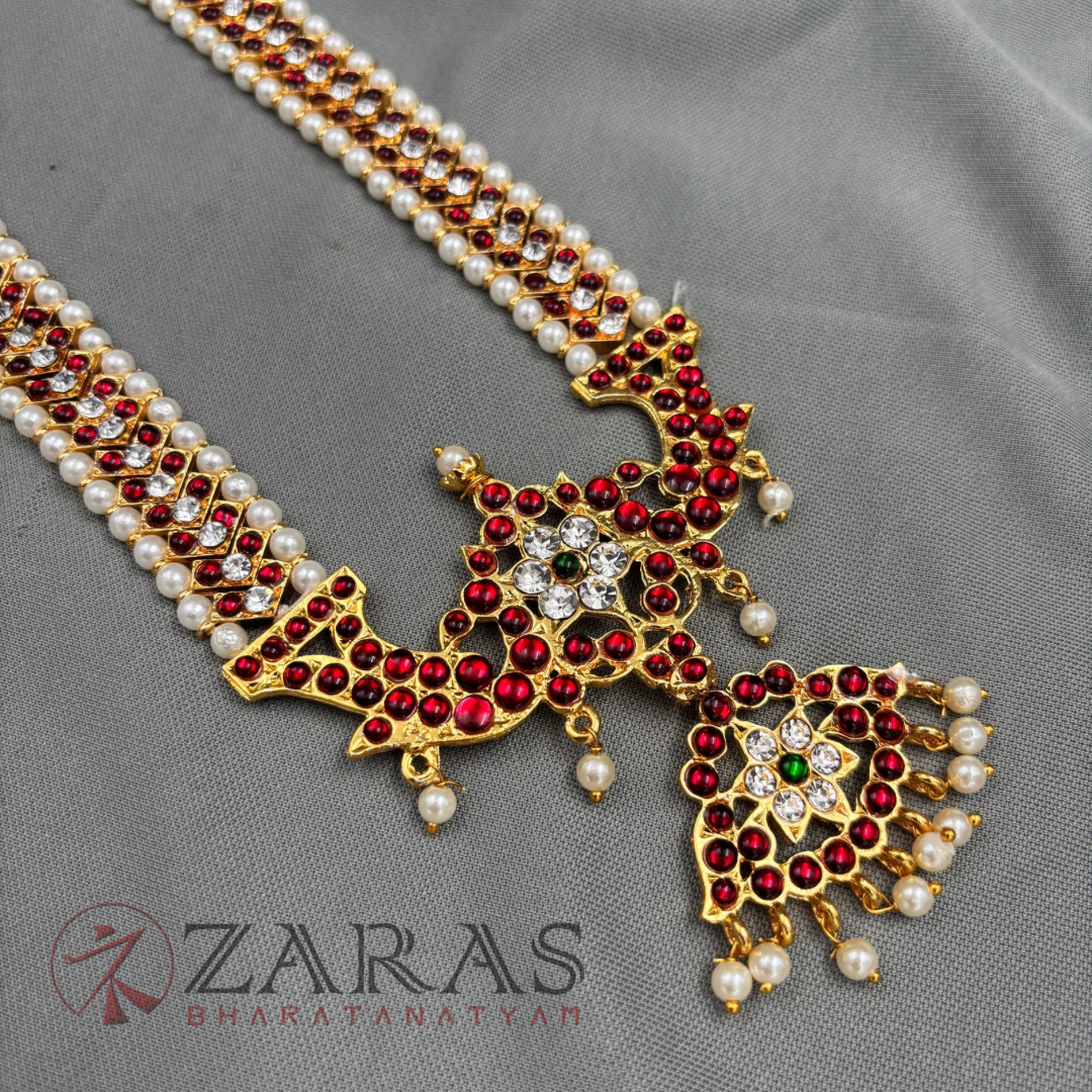 Bharatanatyam Dance Jewellery - Haaram CS Bo RG Kemp V Magari image 2