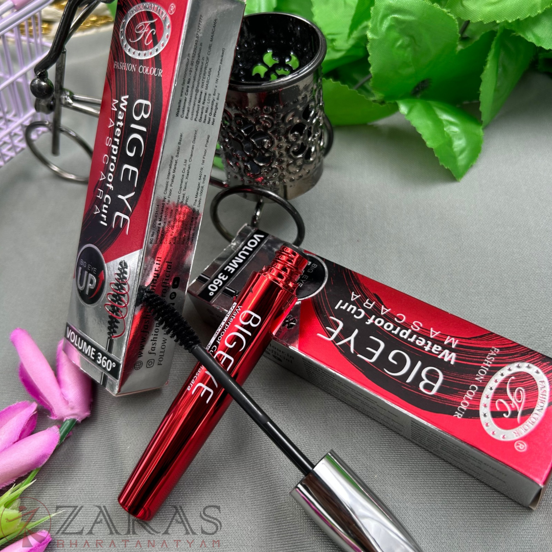 Bharatanatyam Makeup Products - Bigeye Curl Mascara (FC) image 2