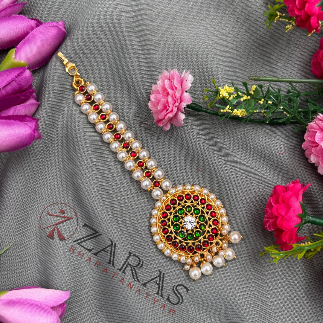 Bharatanatyam Dance Jewellery - Round Beads RG Kemp Netti Chutti image 0
