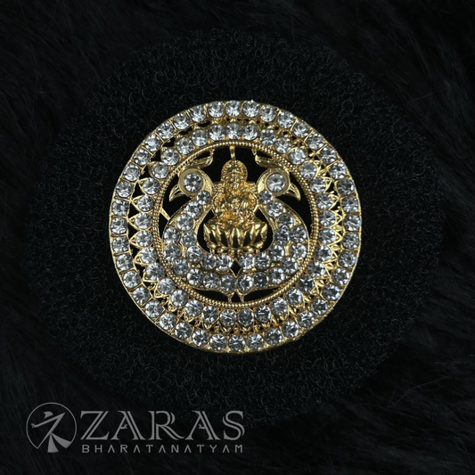 Bharatanatyam Dance Jewellery - Rakodi Lakshmi White Stone image 0