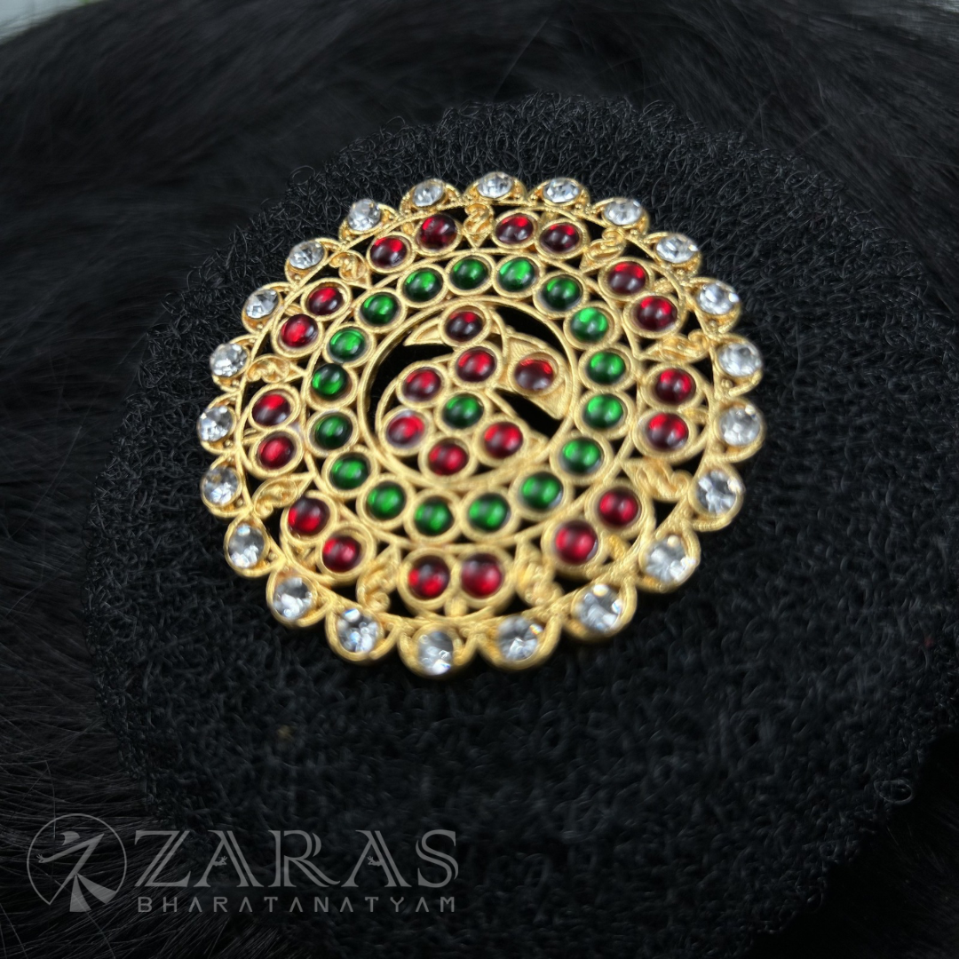 Bharatanatyam Dance Jewellery - Rakodi Peacock RG Kemp image 1