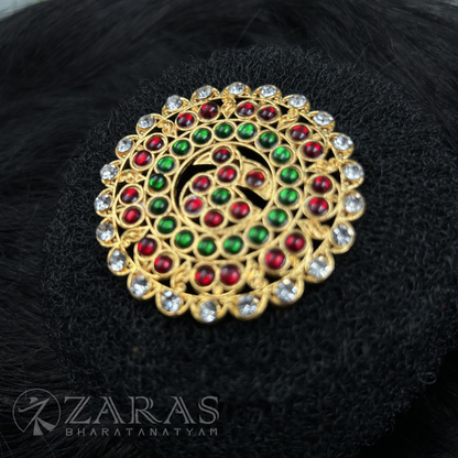Bharatanatyam Dance Jewellery - Rakodi Peacock RG Kemp image 1