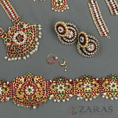Bharatanatyam Dance Jewellery - Sow Full Set RG Kemp image 4