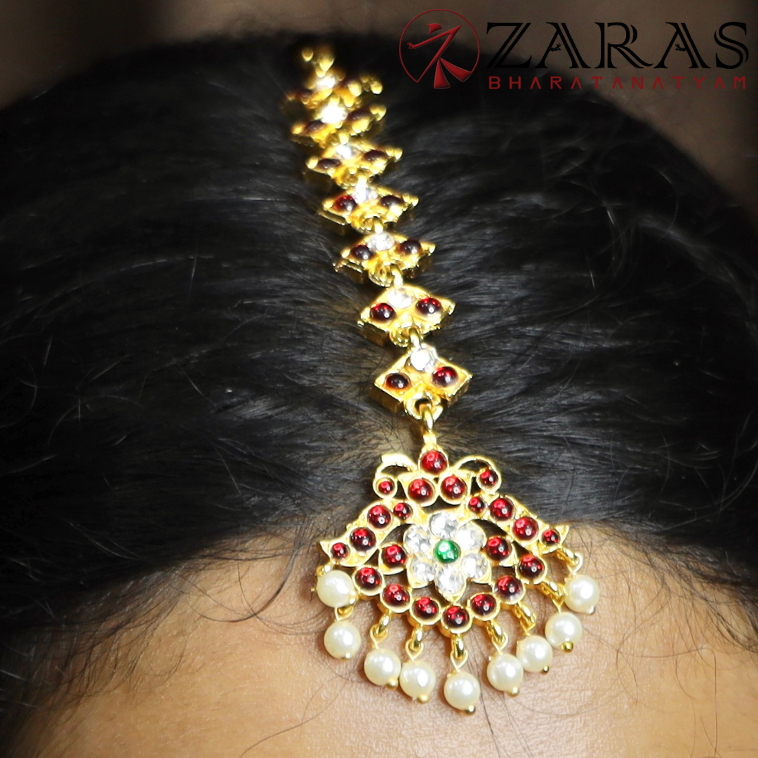 Bharatanatyam Dance Jewellery - Leaf RG Kemp V Netti Chutti image 0