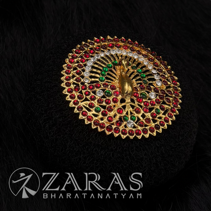 Bharatanatyam Dance Jewellery - Rakodi Peacock CS RG Kemp 3D image 1