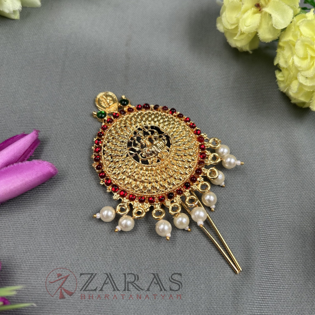 Bharatanatyam Dance Jewellery - Lakshmi Head Arch RG Kemp image 1
