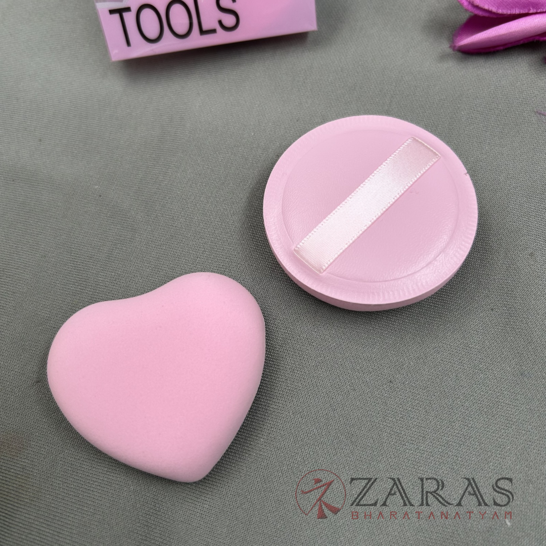 Bharatanatyam Dance Makeup Products - Blender Sponge (Set of 2 Pcs) image 2