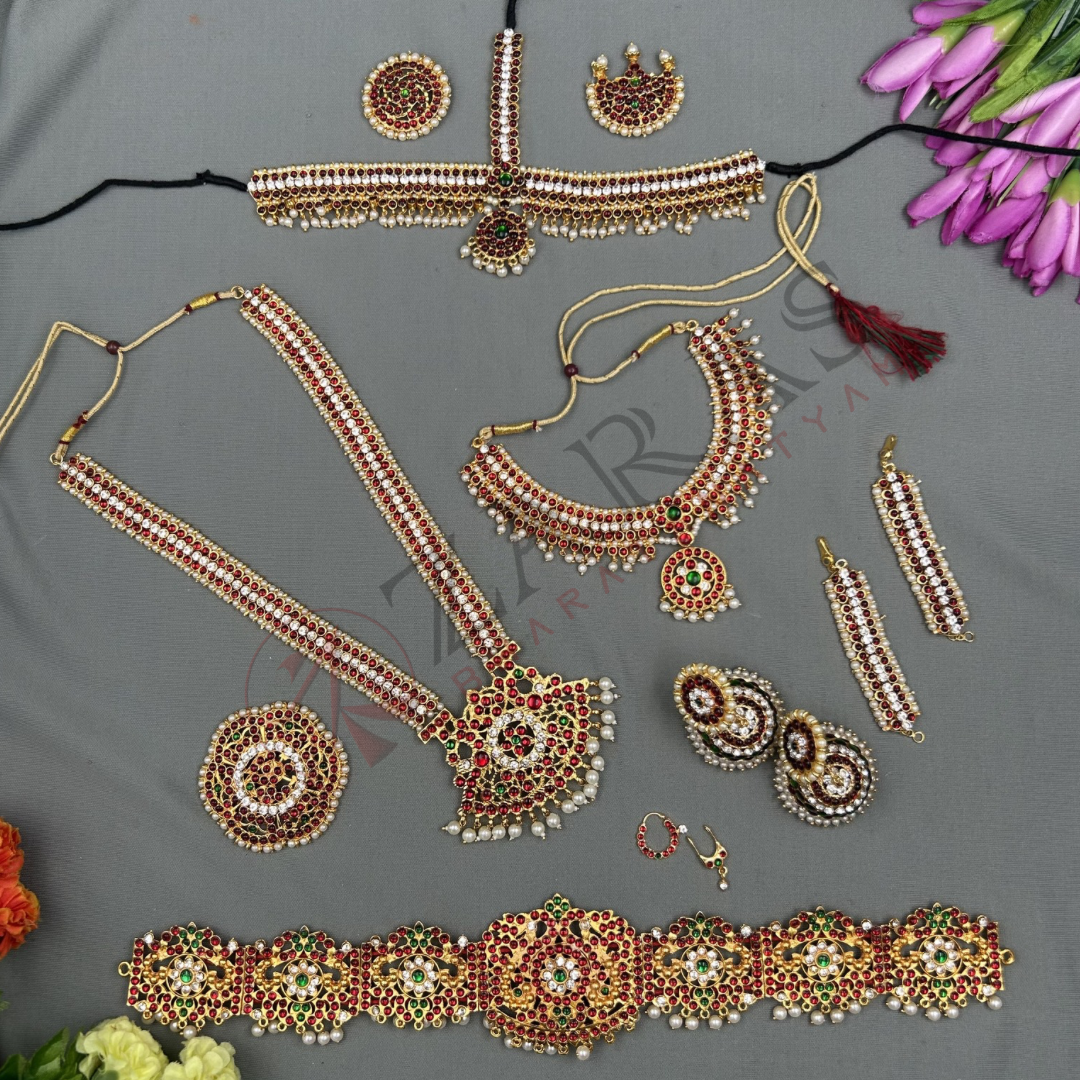 Bharatanatyam Dance Jewellery - Sow Full Set RG Kemp image 0