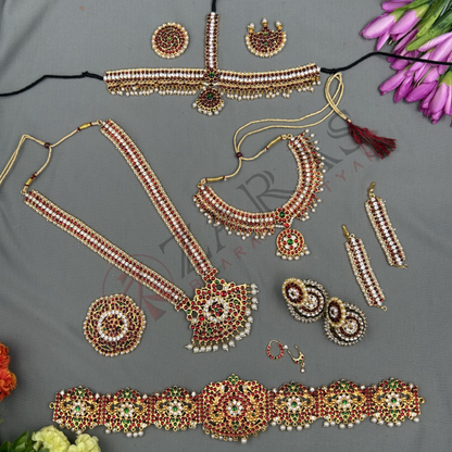 Bharatanatyam Dance Jewellery - Sow Full Set RG Kemp image 0