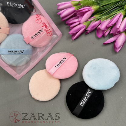 Bharatanatyam Dance Makeup Products - Soft Sponge (Set of 4 Pcs) Delofil Professional image 1