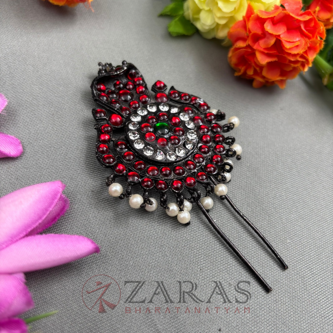 Bharatanatyam Dance Black Jewellery - Snake Small Head Arch image 1