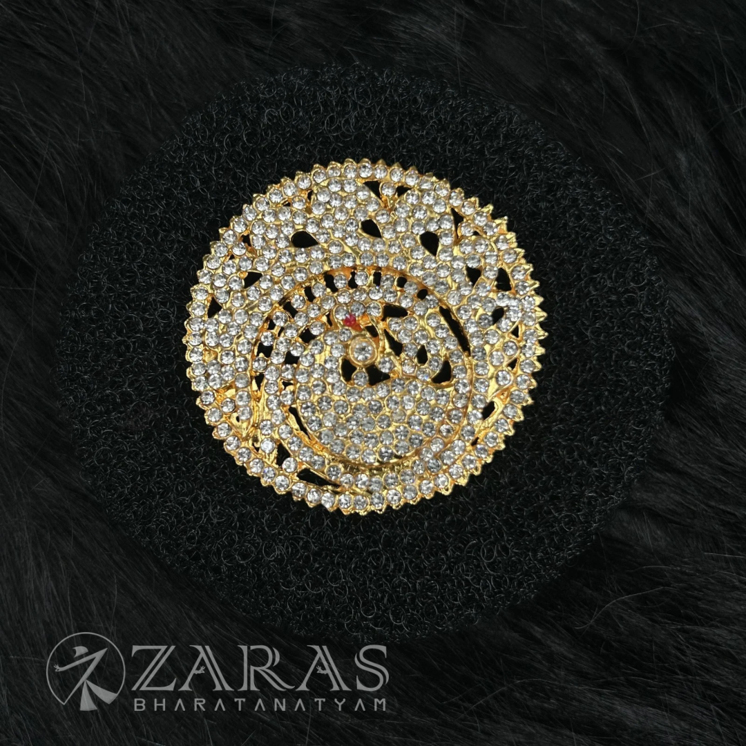 Bharatanatyam Dance Jewellery - Rakodi Full White Stone S image 0