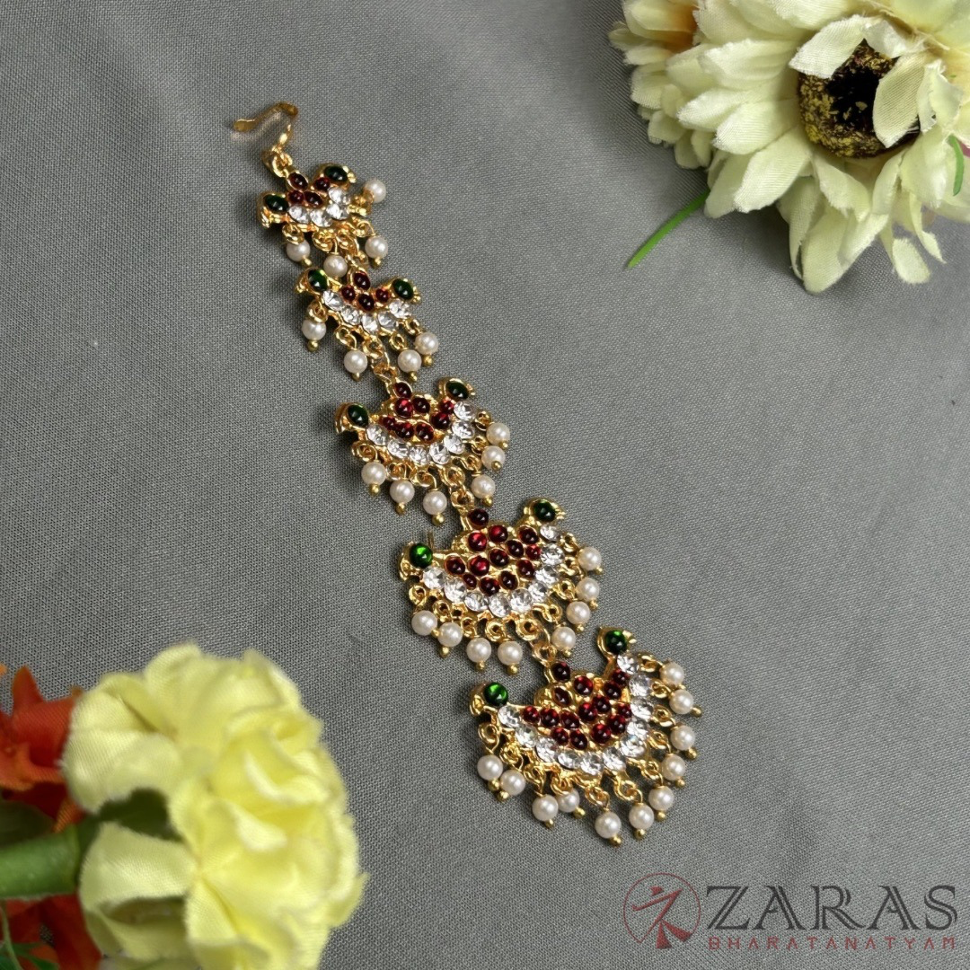 Bharatanatyam Dance Jewellery - Step Netti Chutti RG Kemp CS image 0