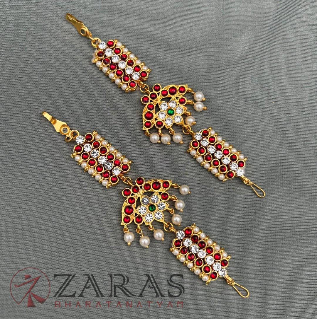 Bharatanatyam Dance Jewellery - Sow & Leaf Maatal CS RG Kemp image 0