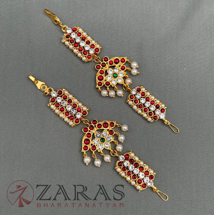 Bharatanatyam Dance Jewellery - Sow & Leaf Maatal CS RG Kemp image 0
