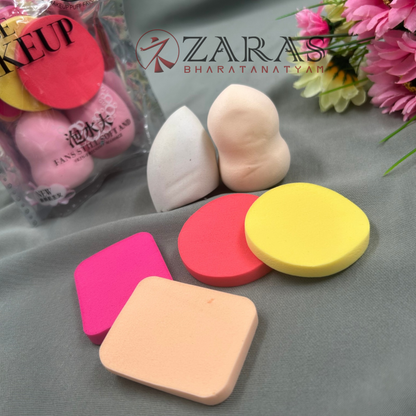 Bharatanatyam Dance Makeup Products - Blender Sponge (Set of 6 Pcs) image 2