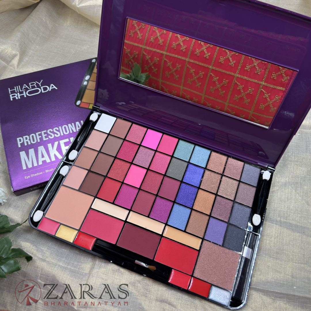 Bharatanatyam Dance Makeup Products - Makeup Kit Palette (Hilary Rhoda) image 0