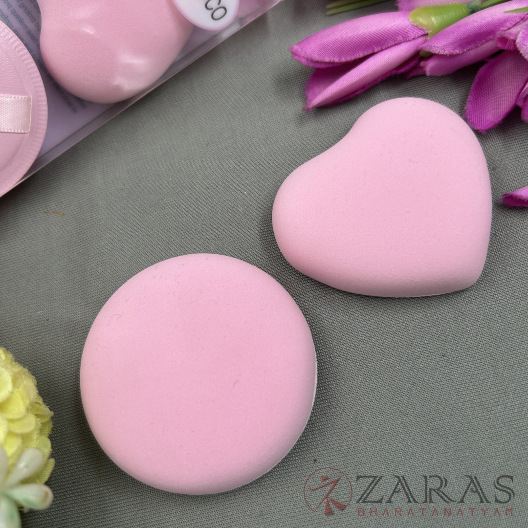 Bharatanatyam Dance Makeup Products - Blender Sponge (Set of 2 Pcs) image 3