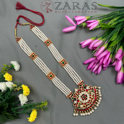 Bharatanatyam Dance Jewellery - 4L Box Beads Padak RG Kemp (Muthu Maalai) image 0