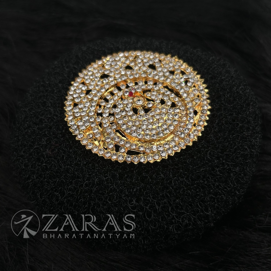 Bharatanatyam Dance Jewellery - Rakodi Full White Stone S image 1