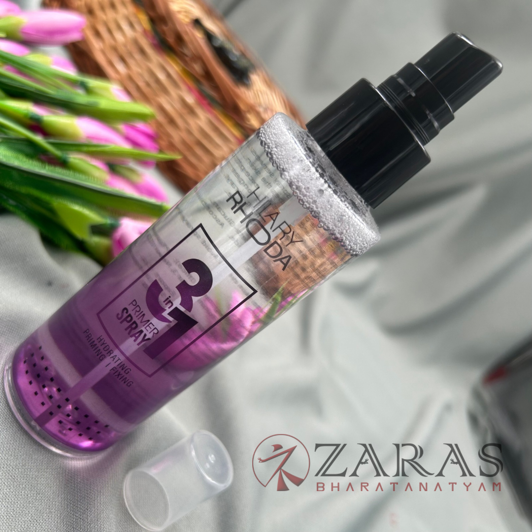 Bharatanatyam Dance Makeup Products - Primer Spray 3 in 1 (Hilary Rhoda) image 0