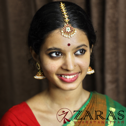 Bharatanatyam Dance Jewellery - Leaf RG Kemp V Netti Chutti image 1