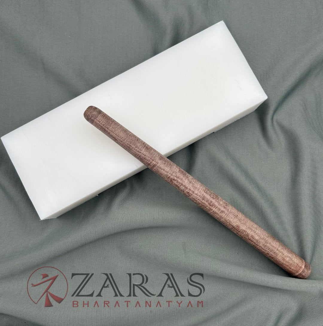 Bharatanatyam Dance Class Instruments - Fiber Thattu Manai / Thattu Kali (Big) image 2