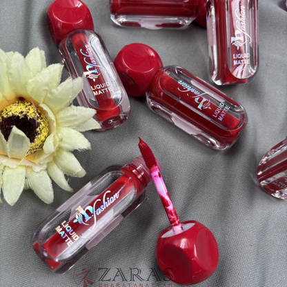 Bharatanatyam Dance Makeup Products - Matte Liquid Lipstick Red Shade (H Fashion) image 0