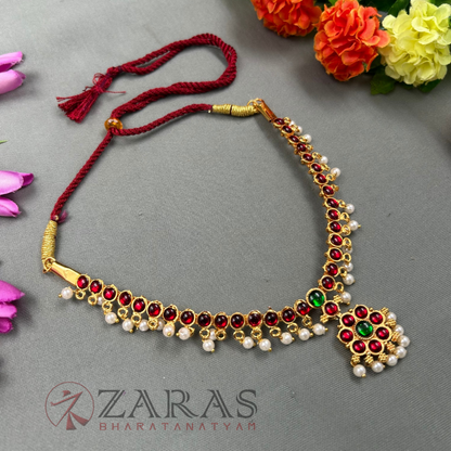 Bharatanatyam Dance Jewellery Necklace - Attigai RG Kemp CS SAR image 1