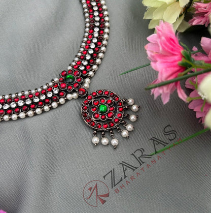 Bharatanatyam Dance Jewellery Black - Necklace Sow RG Kemp CS Beads image 0