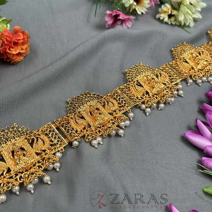 Bharatanatyam Dance Jewellery - Lakshmi Hip Belt RG Kemp CS (Ottiyanam) image 1