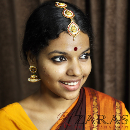 Bharatanatyam Dance Jewellery - 3 Step Lakshmi CS RG Kemp Netti Chutti image 1