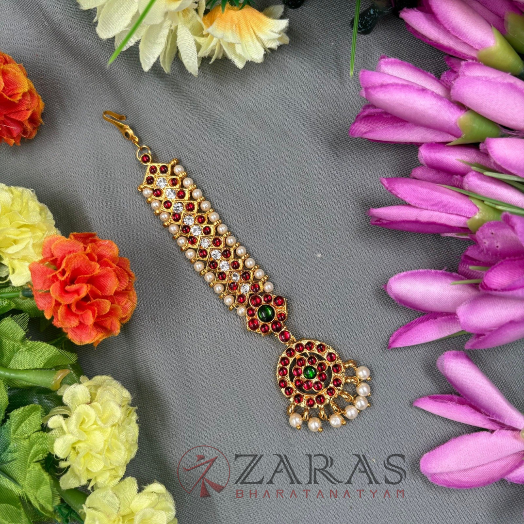 Bharatanatyam Dance Jewellery - Round V RG Kemp CS Netti Chutti image 0