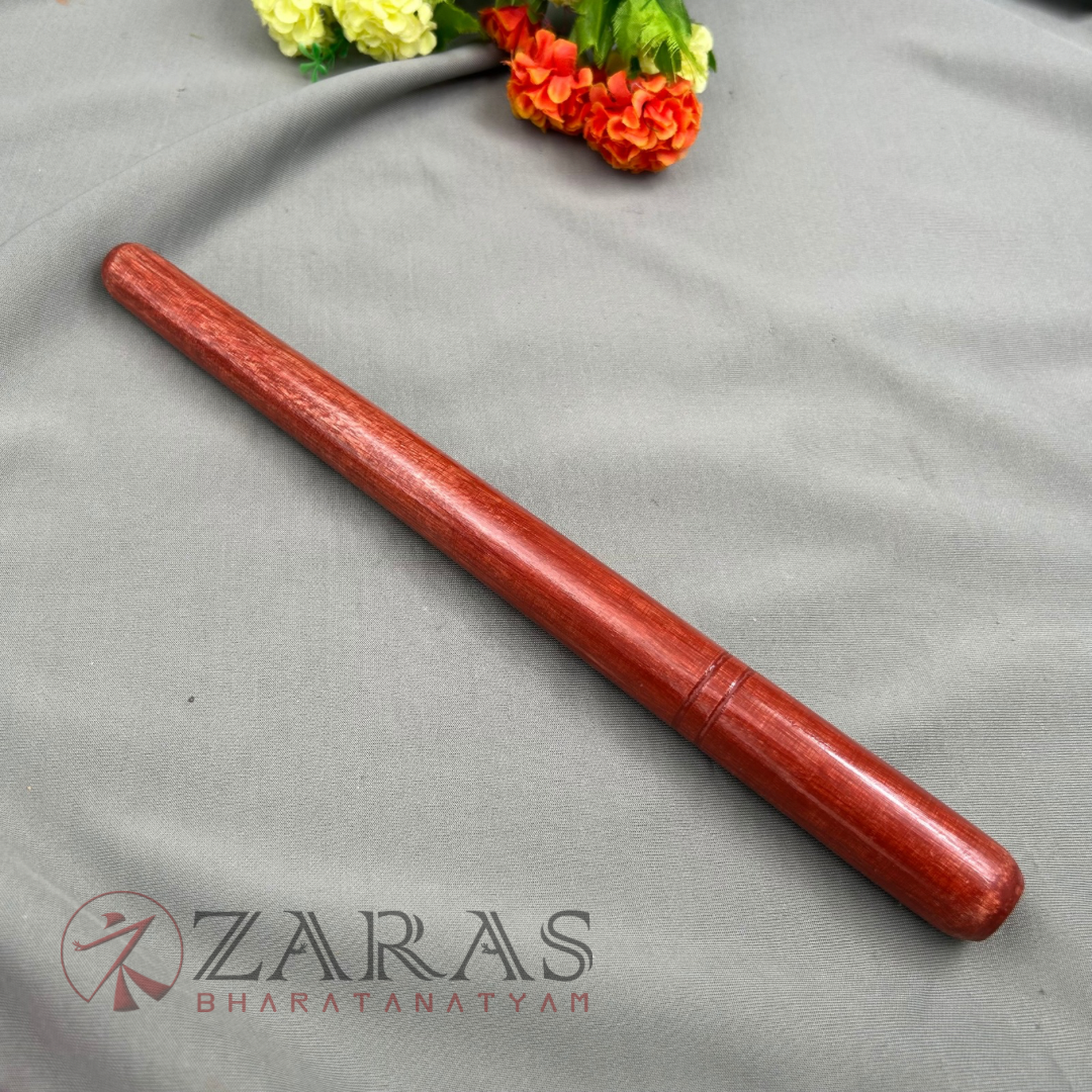 Bharatanatyam Dance Class Instruments - Thattu Manai Stick Alone (Wooden Stick) POLISHED image 1