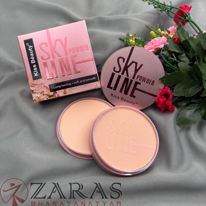 Bharatanatyam Dance Makeup Products - Compact Powder (Kiss Beauty)(2in1) image 0