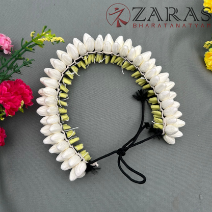 Bharatanatyam Dance Flower - Full White Individual Flower ( SPL) Looks Like Original Jasmine image 5