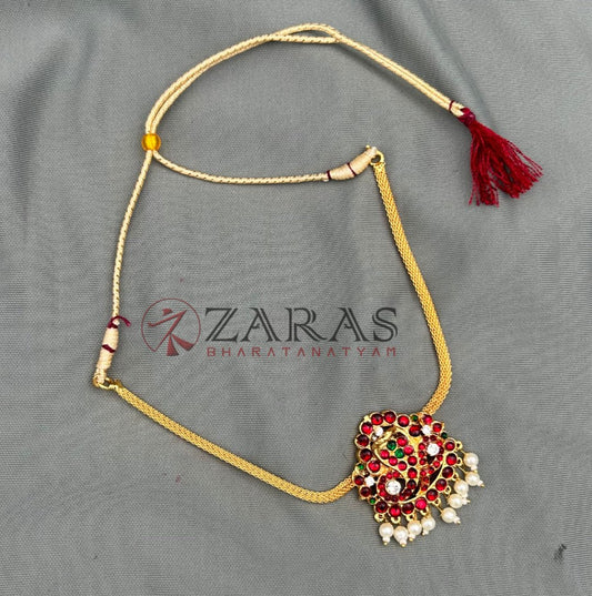 Bharatanatyam Dance Jewellery - Necklace RG Kemp CS Snake Design SA image 0