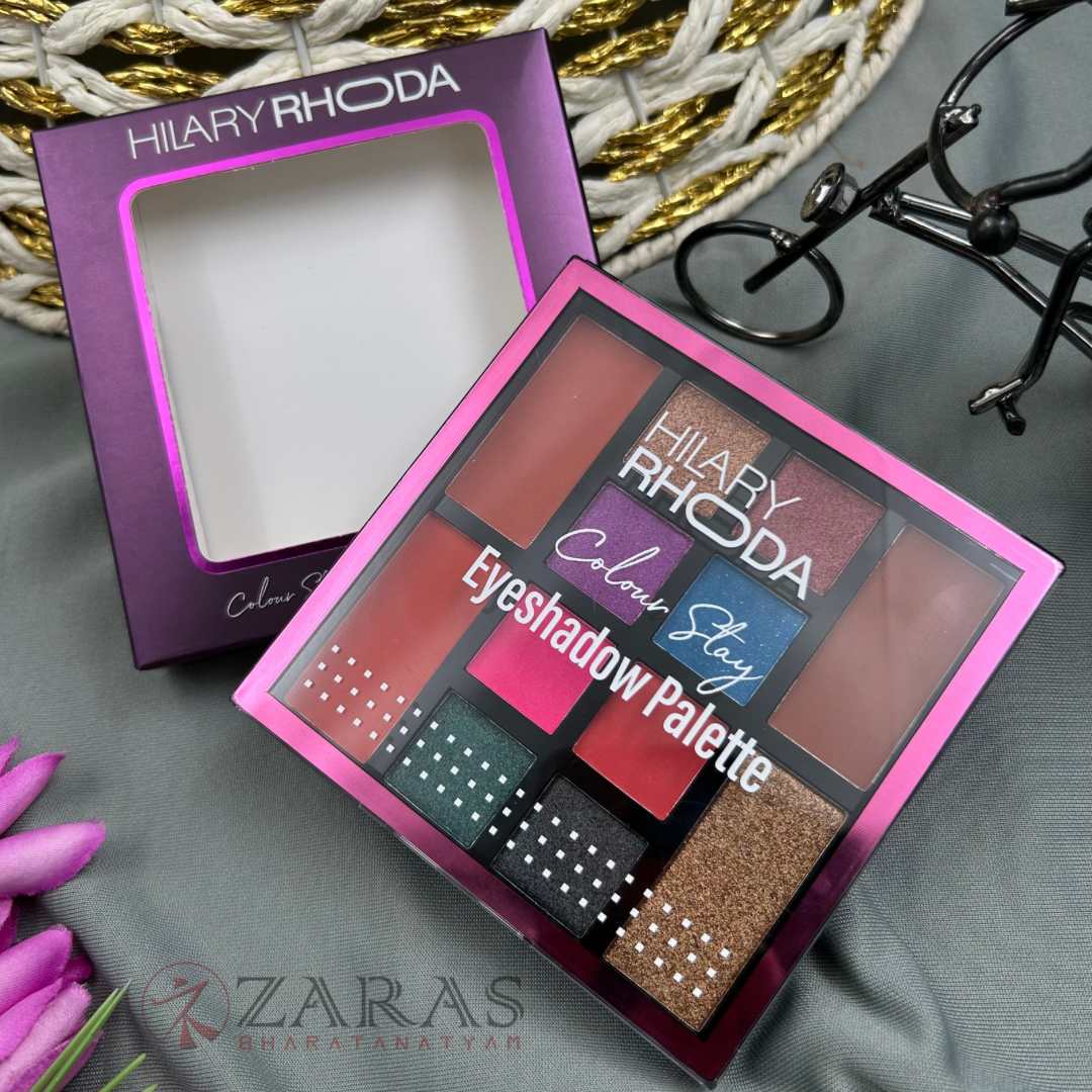 Bharatanatyam Dance Makeup Products - Eyeshadow Palette (Hilary Rhoda image 1